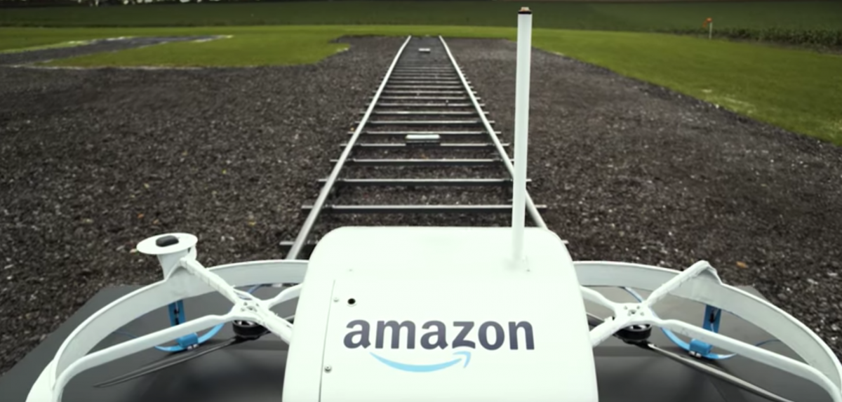 the-drone-is-pushed-out-on-a-track